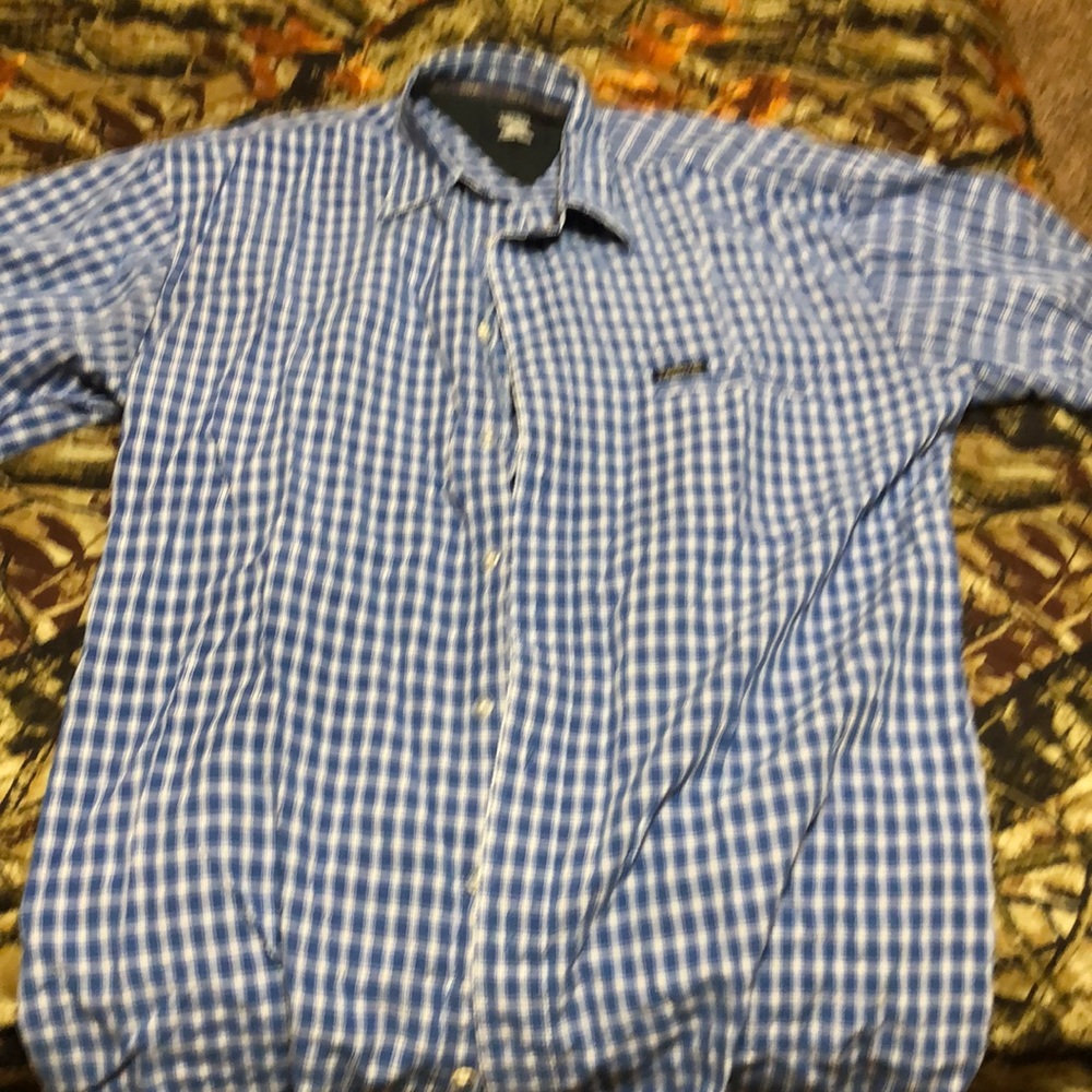 Men’s short sleeve button up shirt. Made by 20 X